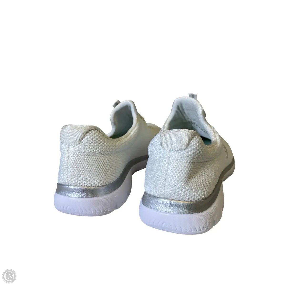 Shoes Sneakers By Skechers In White, Size: 6.5