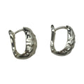 Earrings Hoop By Clothes Mentor In Silver