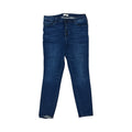 Jeans Skinny By Vervet In Blue Denim, Size:14