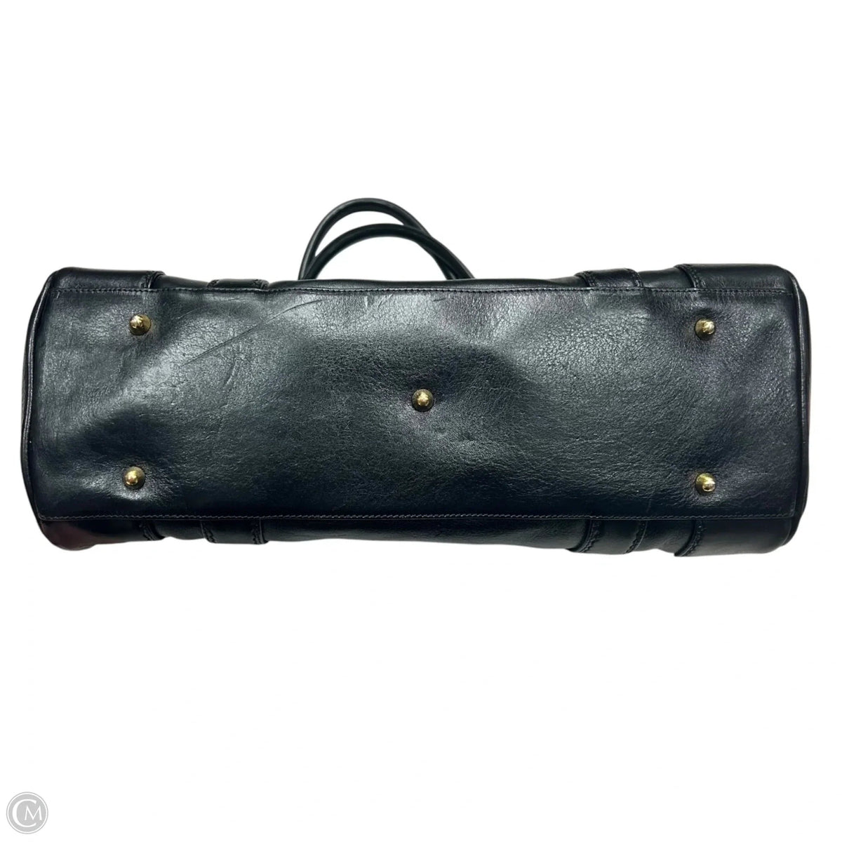Handbag Leather By Marino Orlandi, Size: Medium