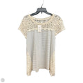 Top Short Sleeve By L Love In Grey, Size: S