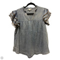 Top Short Sleeve By Clothes Mentor In Blue, Size: M