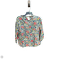 Top Long Sleeve By Cmb In Floral Print, Size: M