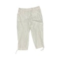 Pants Cropped By Christopher And Banks In White, Size:10