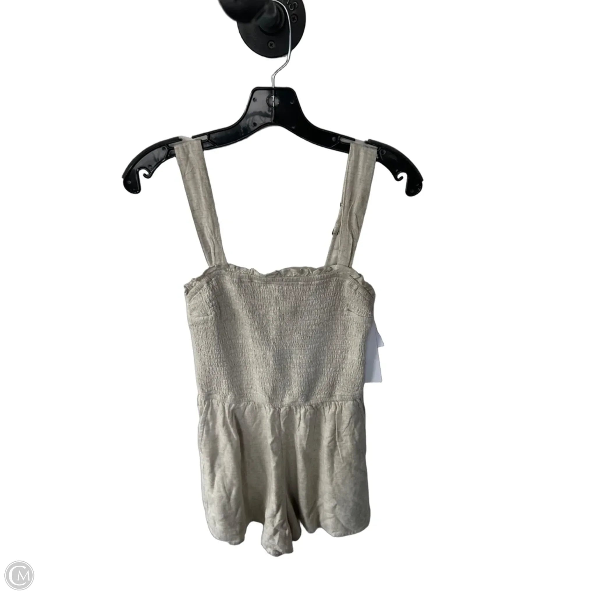 Romper By Abercrombie And Fitch In Tan, Size: S
