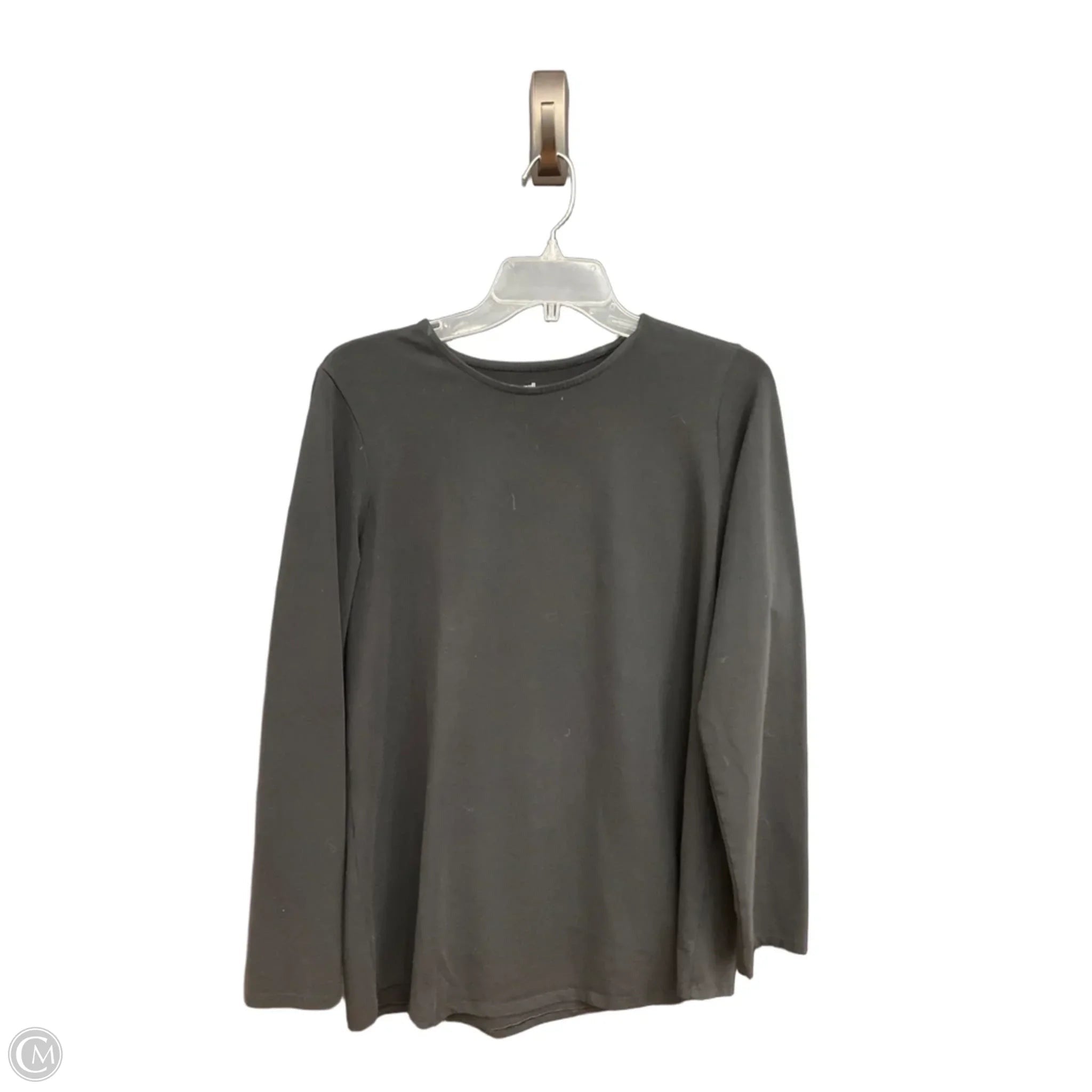 Top Long Sleeve Basic By Pure Jill In Black, Size: M