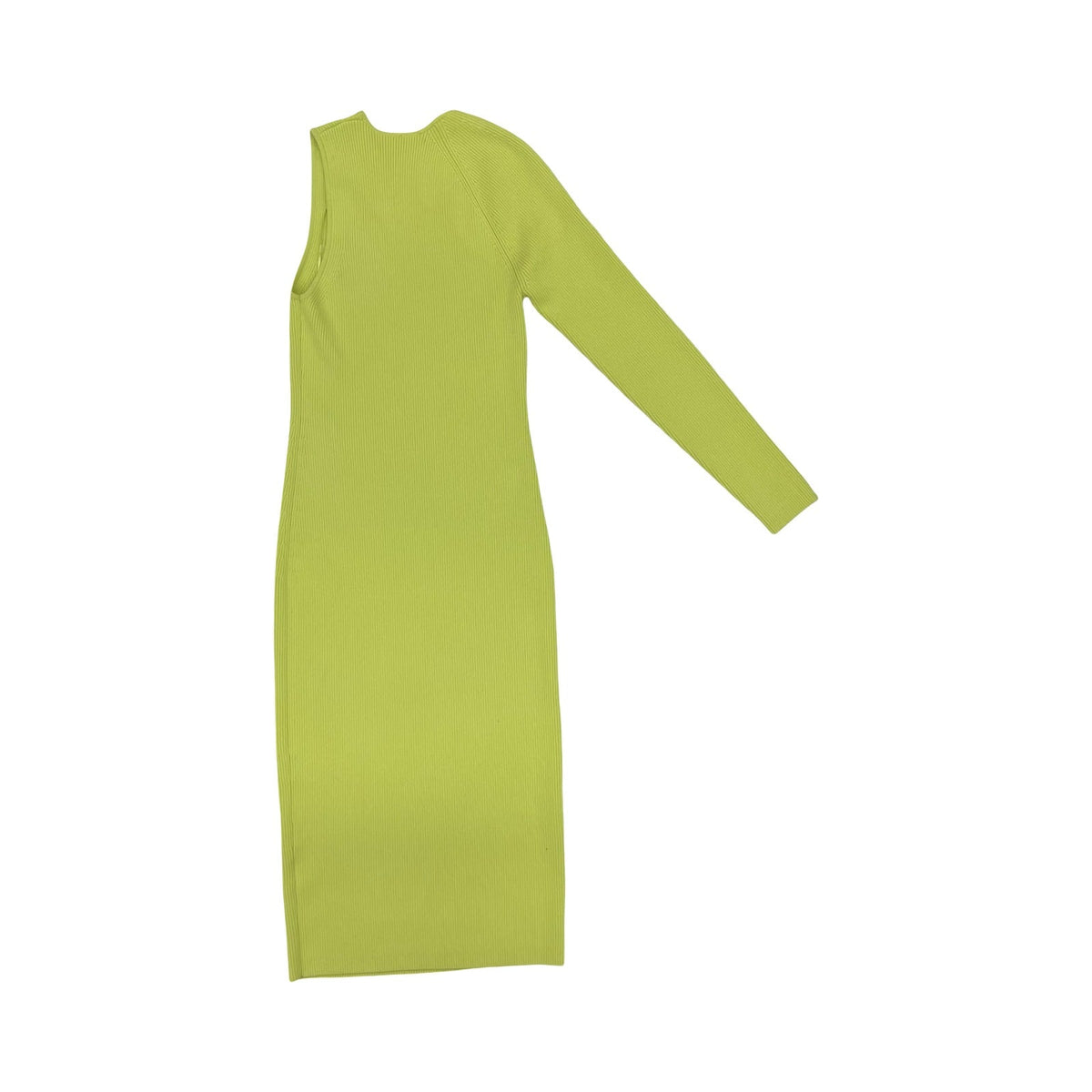 Dress Party Midi By Express In Green, Size:L