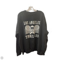 Athletic Sweatshirt Crewneck By Show Me Your Mumu In Black & White, Size: M