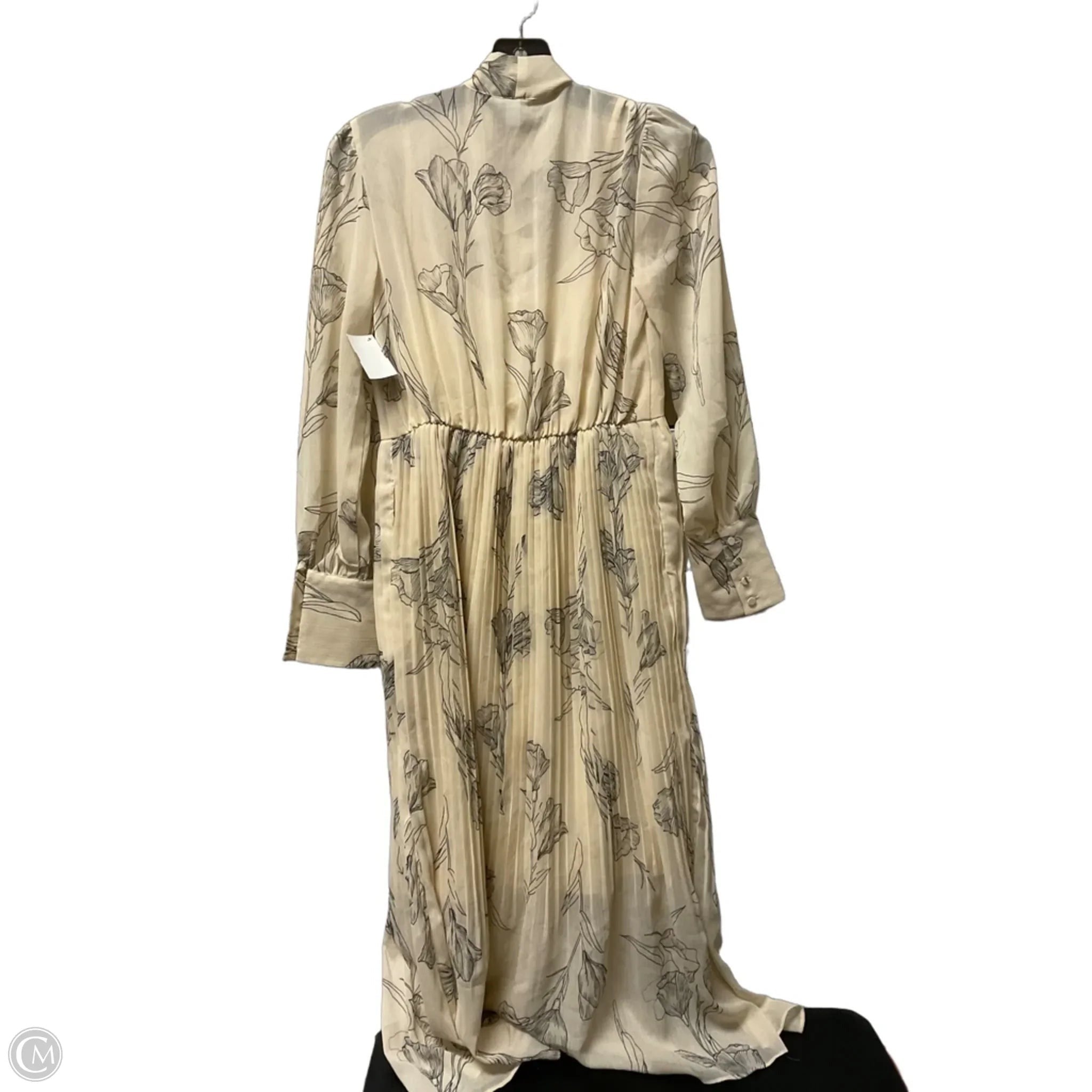 Dress Casual Maxi By A New Day In Beige, Size: Xs