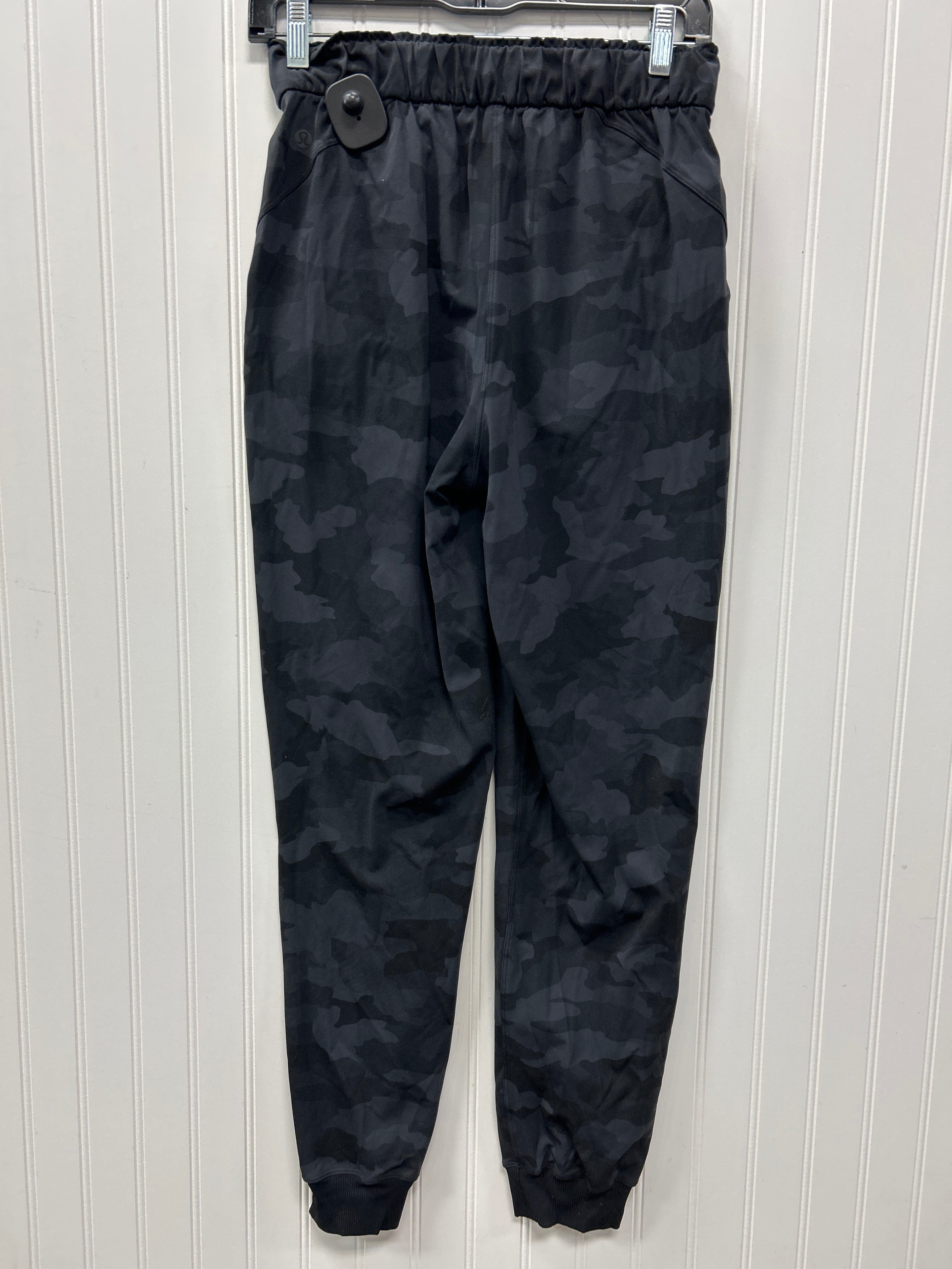 Athletic Pants By Lululemon In Grey, Size:4