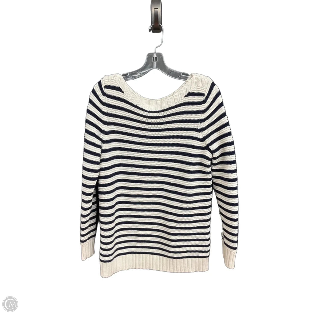 Sweater By Talbots In Striped Pattern, Size: 1x