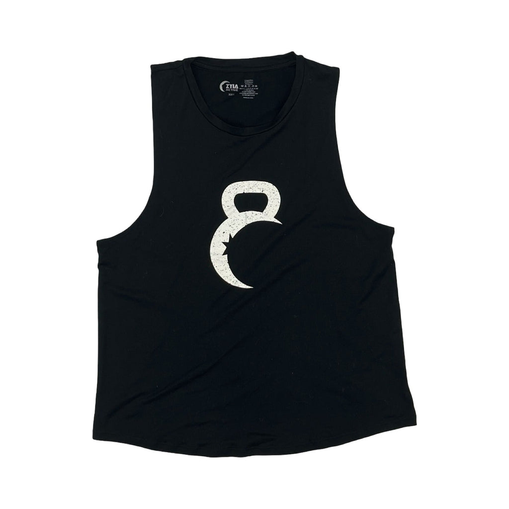 Athletic Tank Top By Zyia In Black, Size:Xxxl