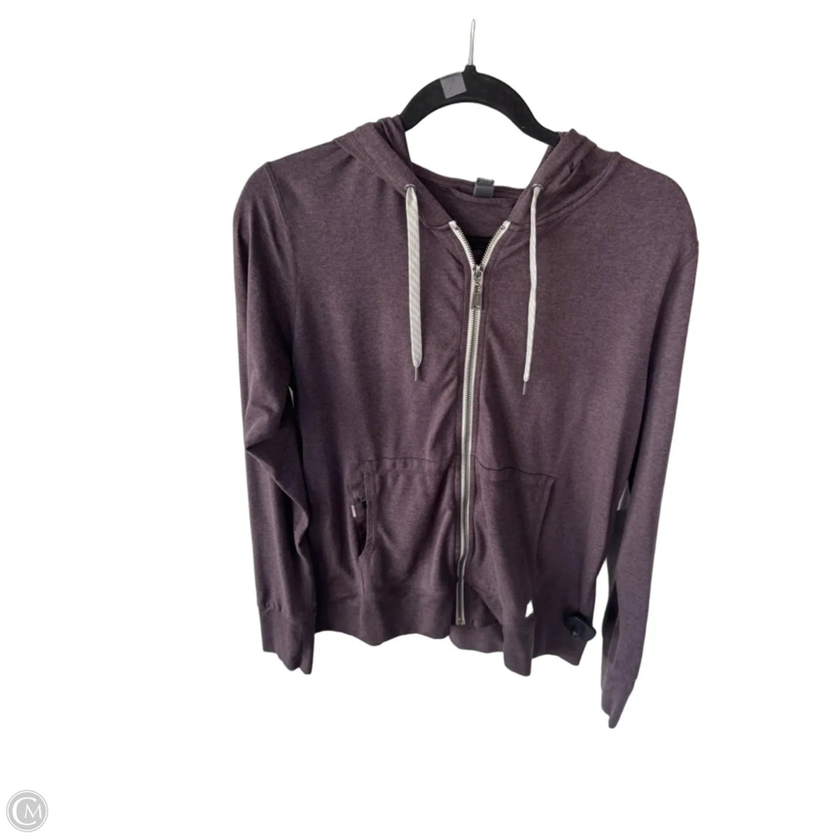 Athletic Sweatshirt Hoodie By Vuori In Purple, Size: L