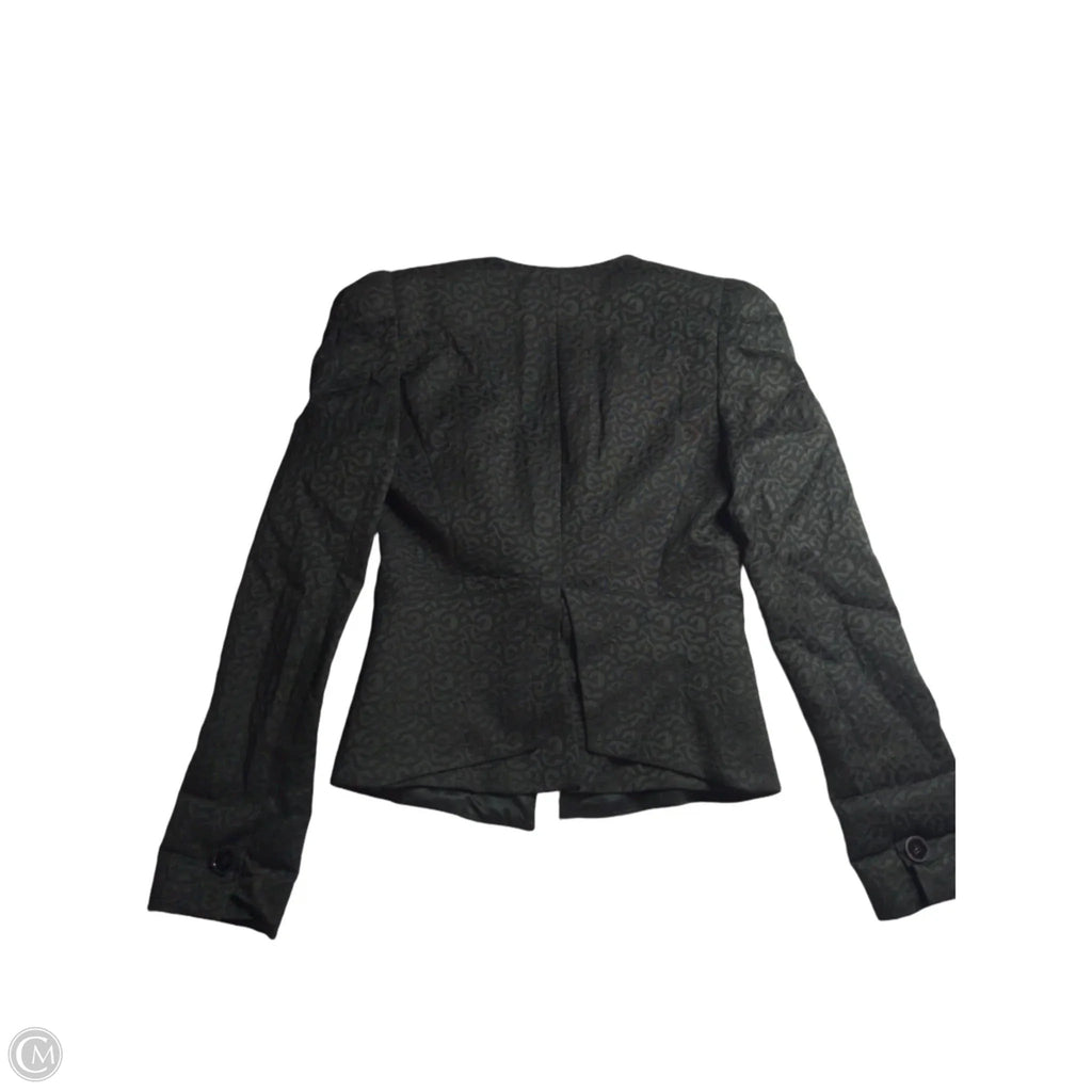 Blazer By Emporio Armani In Black, Size: 4