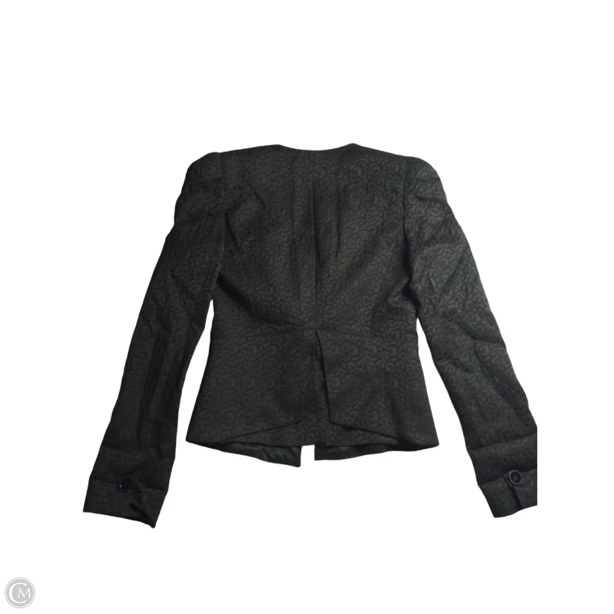 Blazer By Emporio Armani In Black, Size: 4
