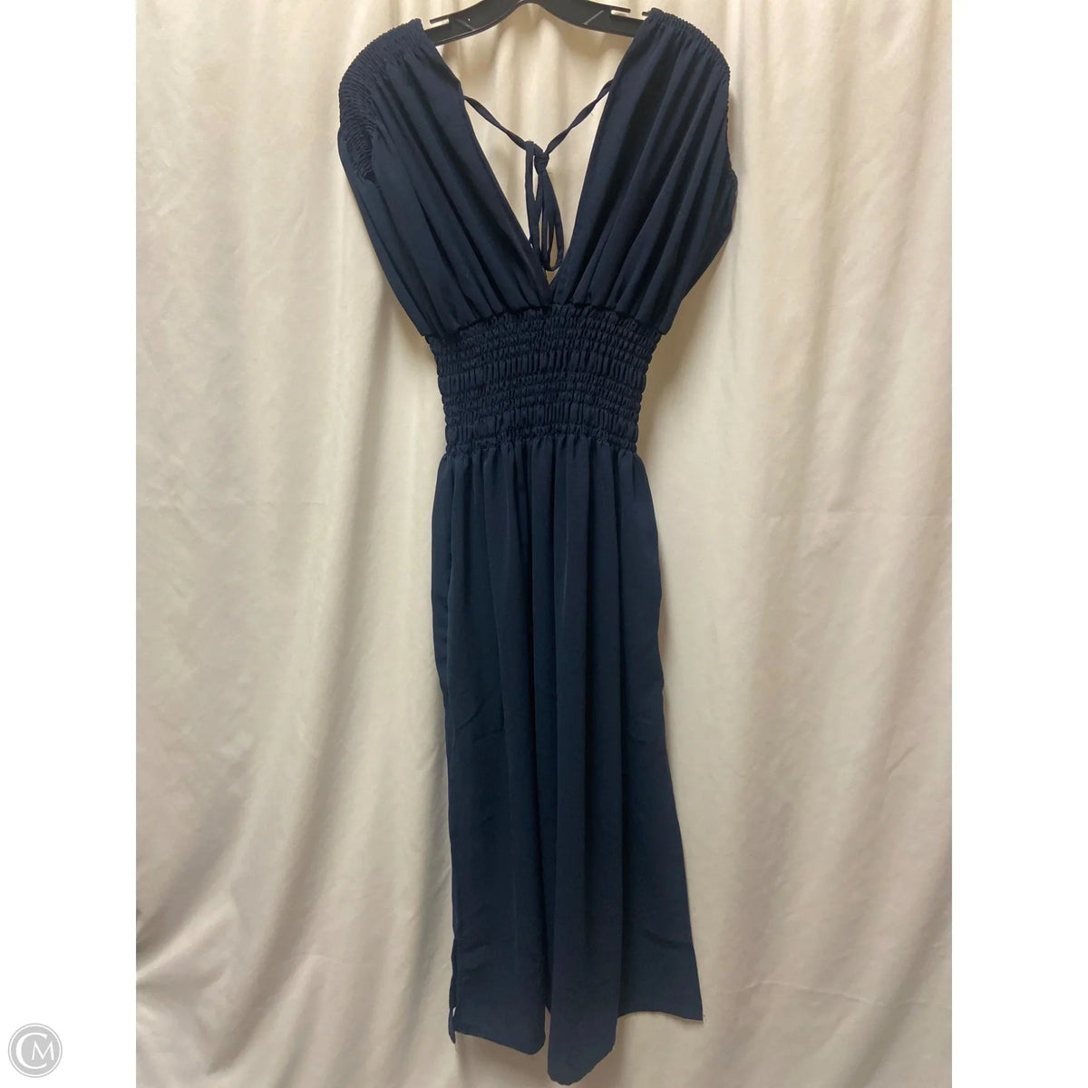 Dress Casual Maxi By Clothes Mentor In Navy, Size: L