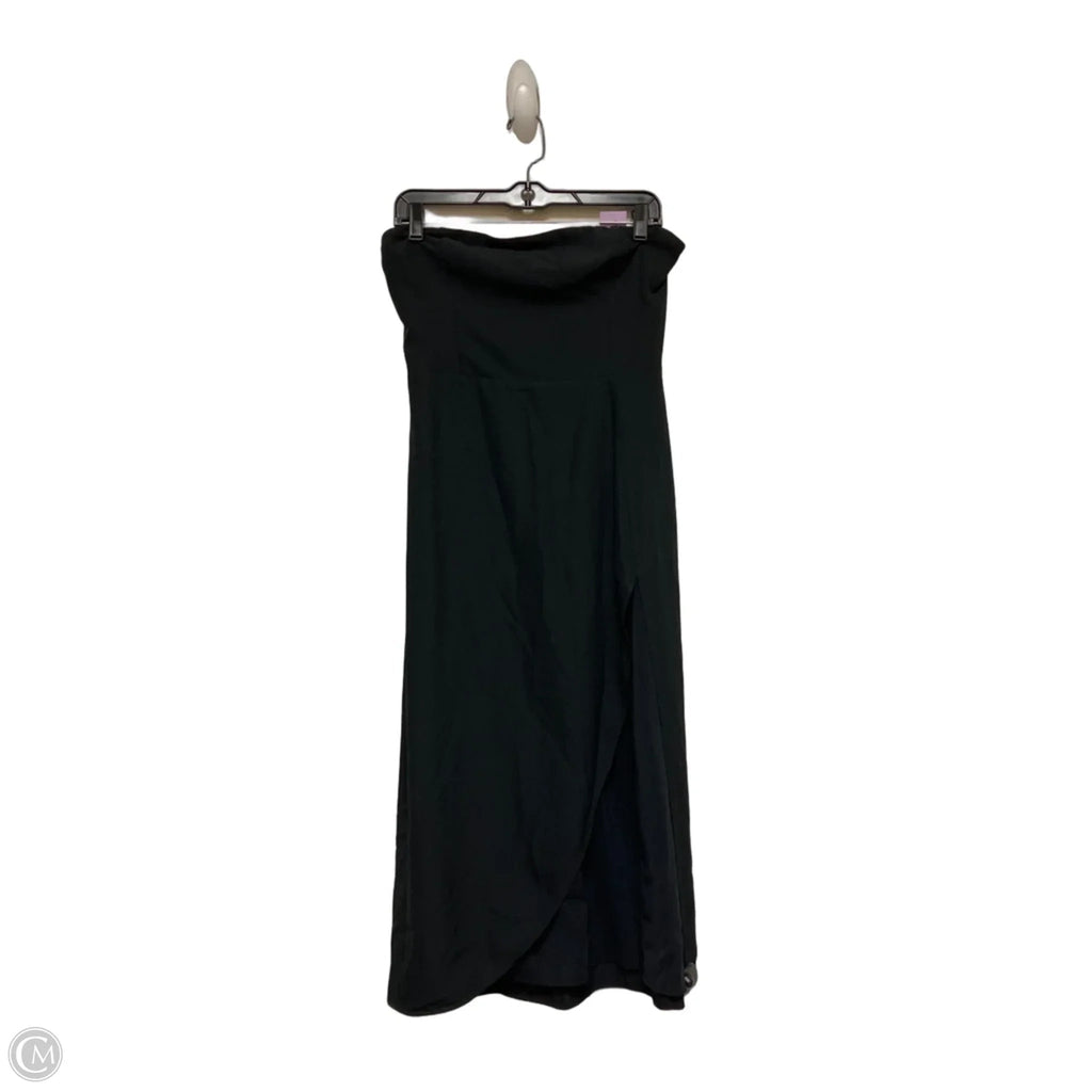 Dress Casual Midi By Abercrombie And Fitch In Black, Size: M