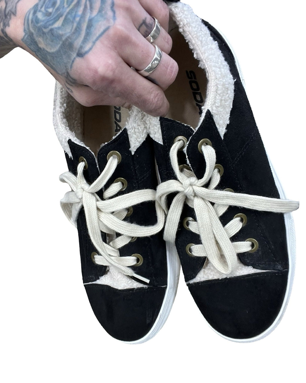 Shoes Sneakers By Soda In Black, Size:10