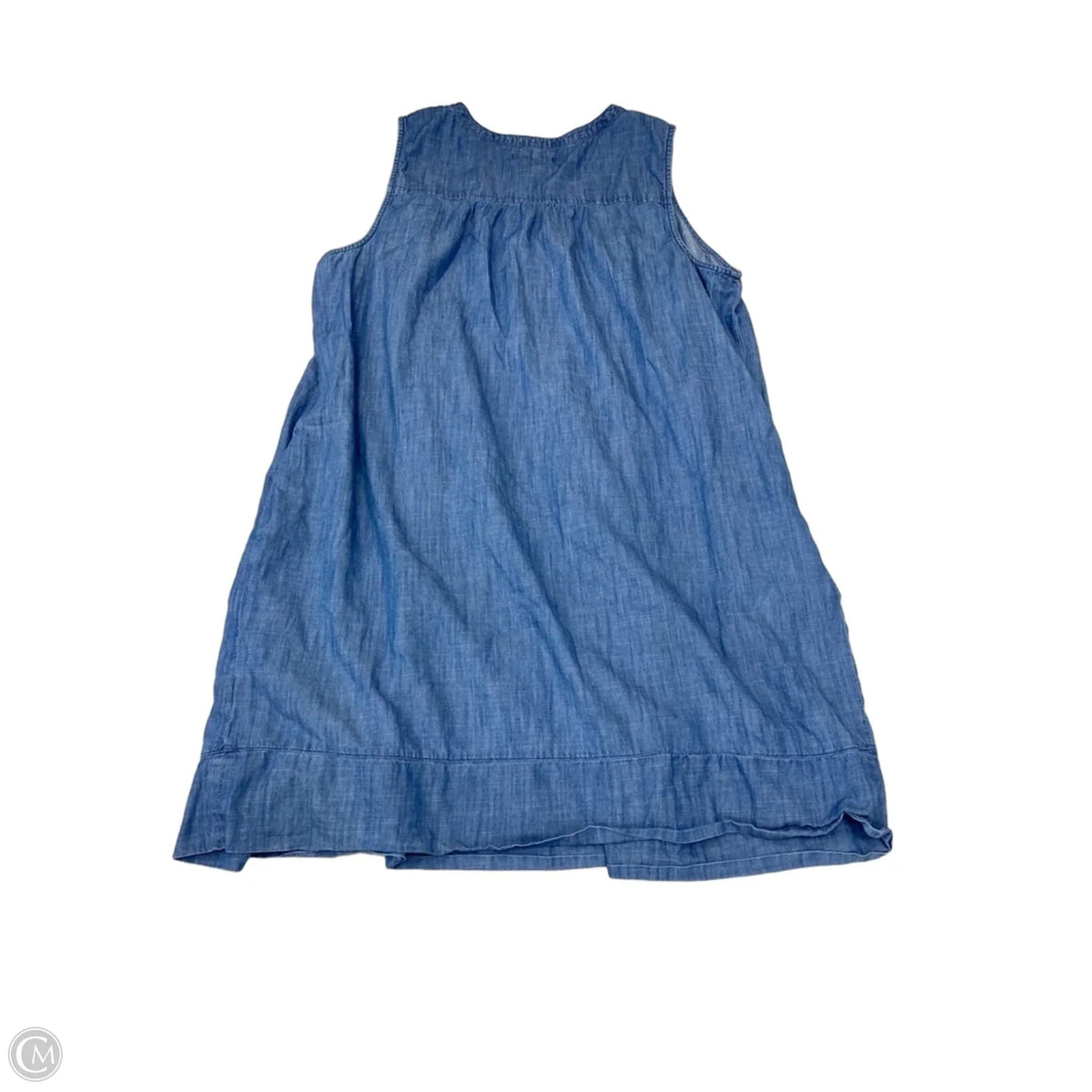 Dress Casual Midi By Sonoma In Blue Denim, Size: 3x