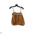 Top Sleeveless By Petal & Pup In Brown, Size: S