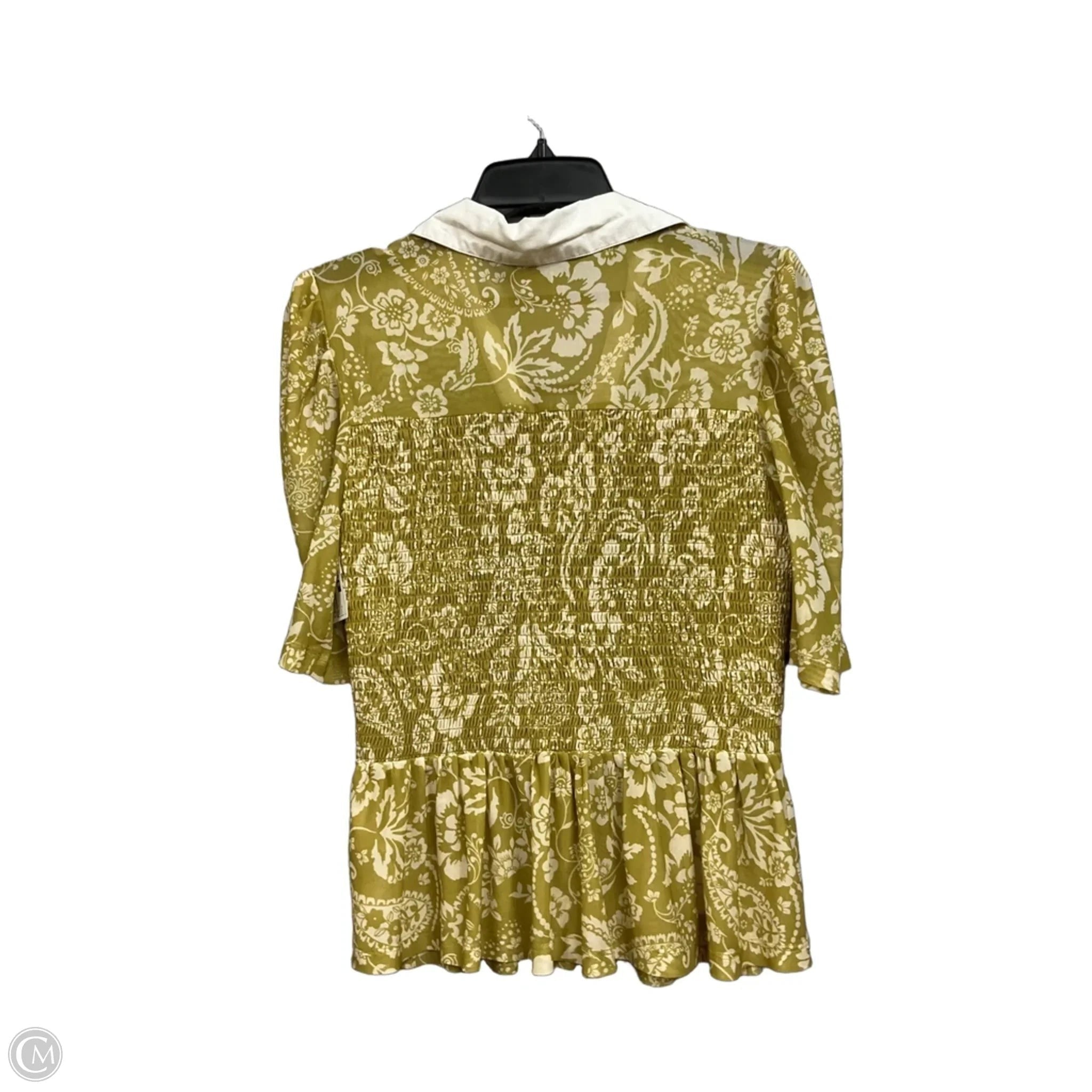 Top Short Sleeve By Maeve In Floral Print, Size: L
