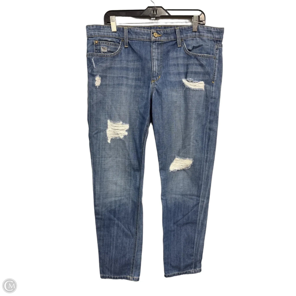 Jeans Straight By Joes Jeans In Blue Denim, Size: 14