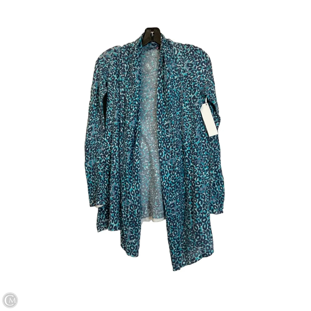 Cardigan Designer By Lilly Pulitzer In Animal Print, Size: S