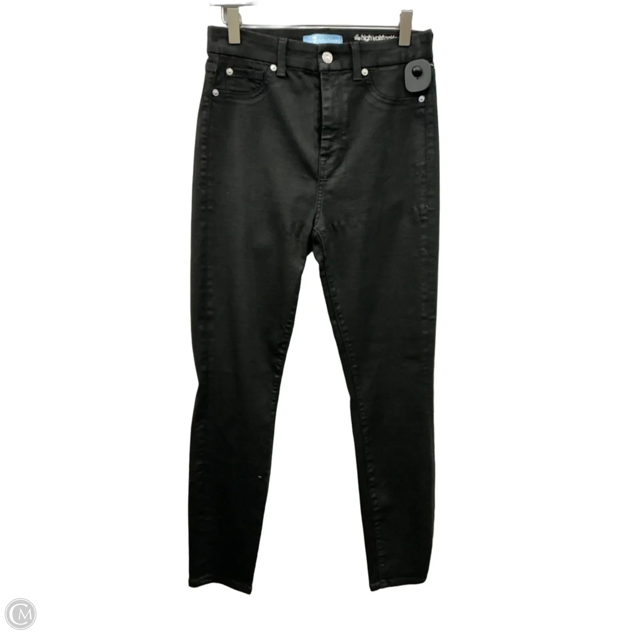 Jeans Skinny By 7 For All Mankind In Black, Size: 6
