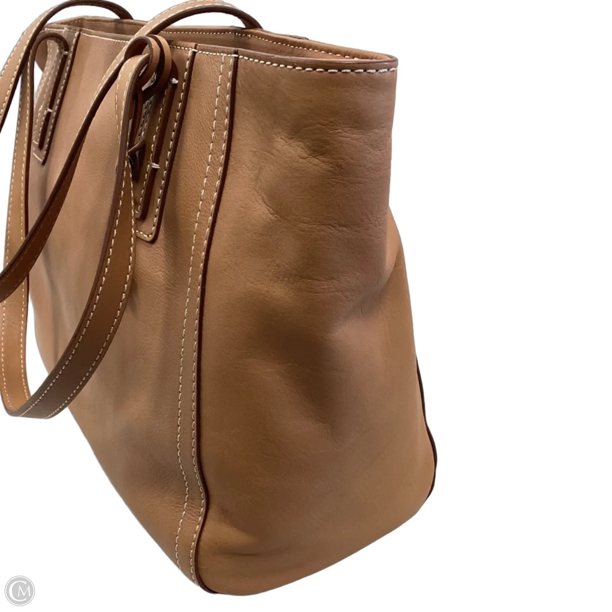 Handbag Leather By Patricia Nash, Size: Large