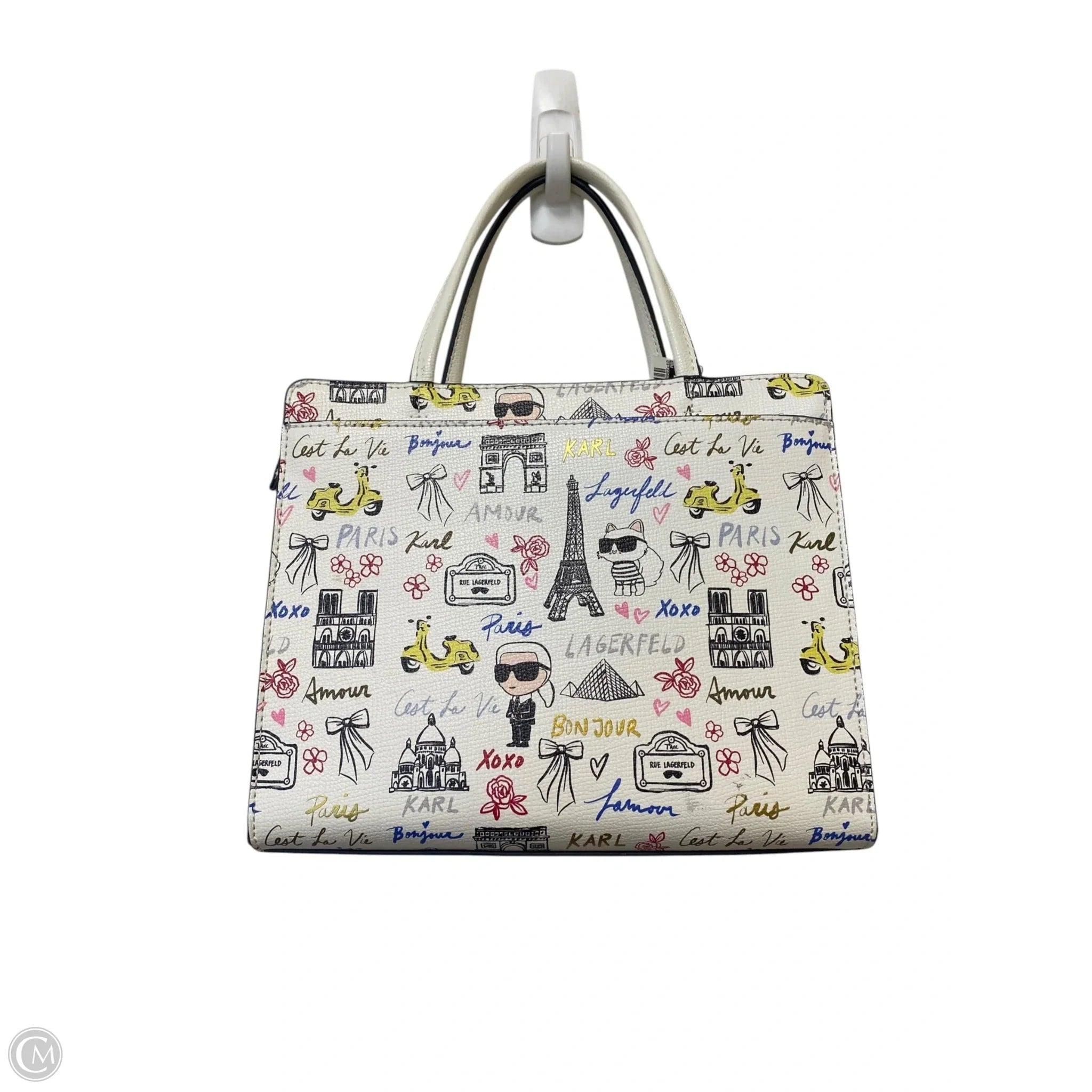 Handbag Designer By Karl Lagerfeld, Size: Small