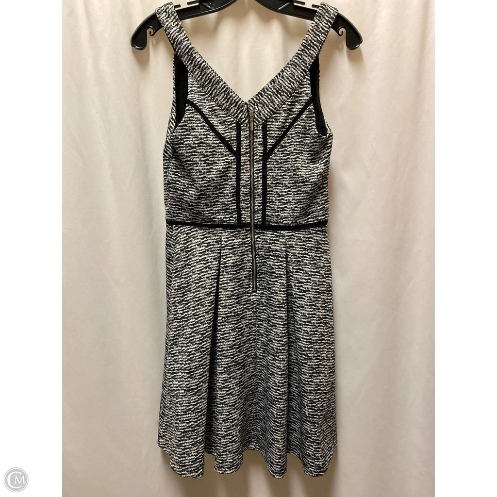 Dress Casual Midi By Mossimo In Black & White, Size: S