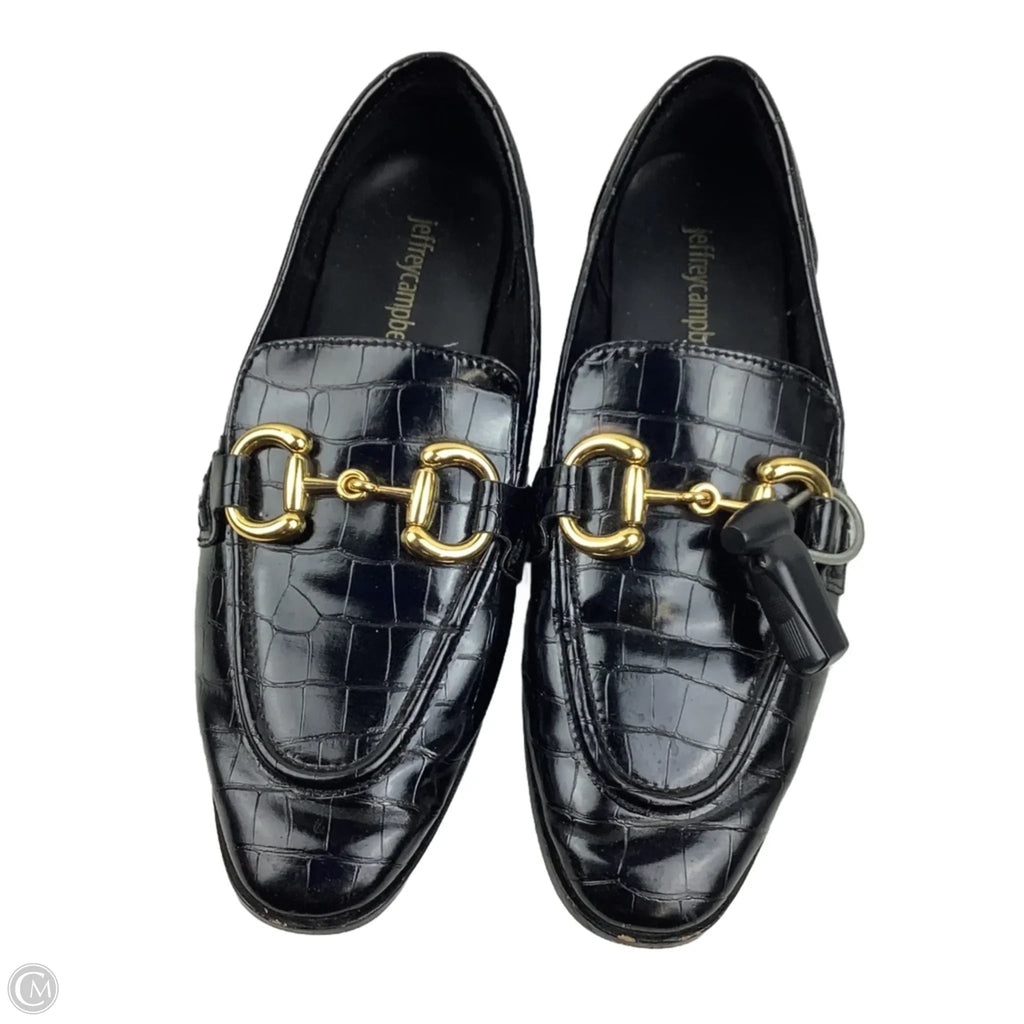 Shoes Flats By Jeffrey Campbell In Black, Size: 6.5