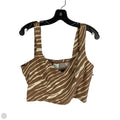 Top Sleeveless By A New Day In Brown, Size: M