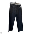 Jeans Straight By Musera In Black Denim, Size: 10