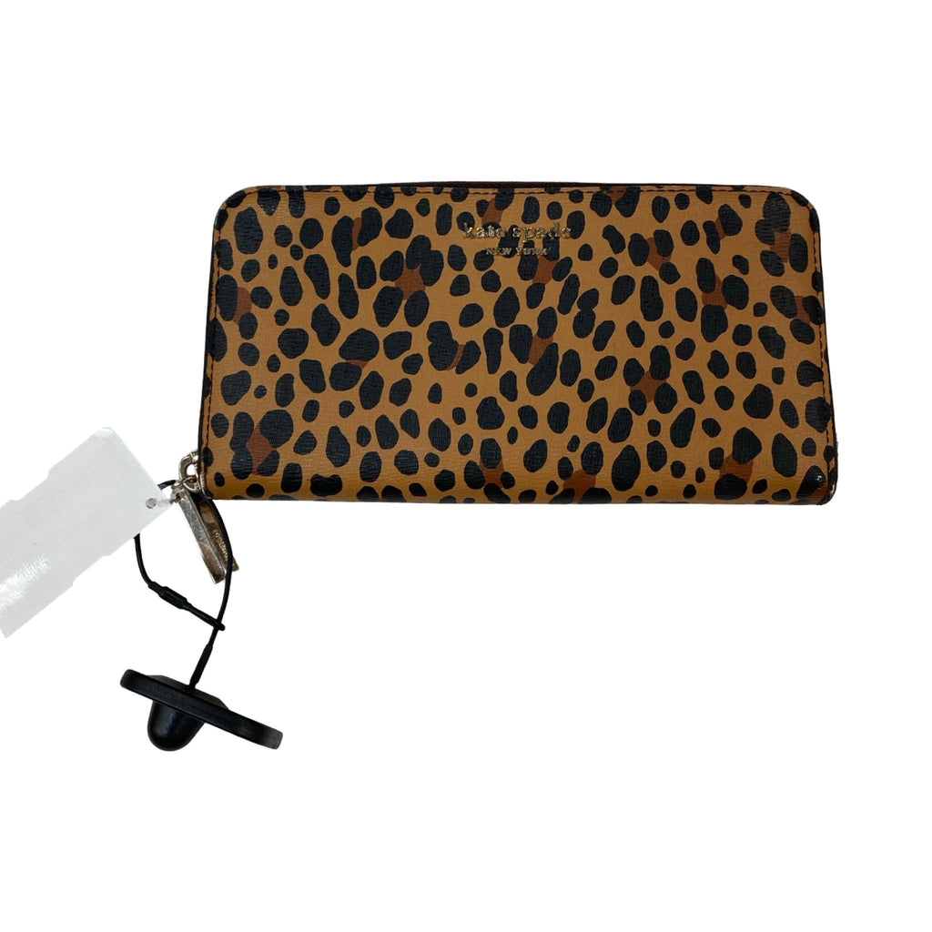 Wallet Designer By Kate Spade In Animal Print, Size:Large