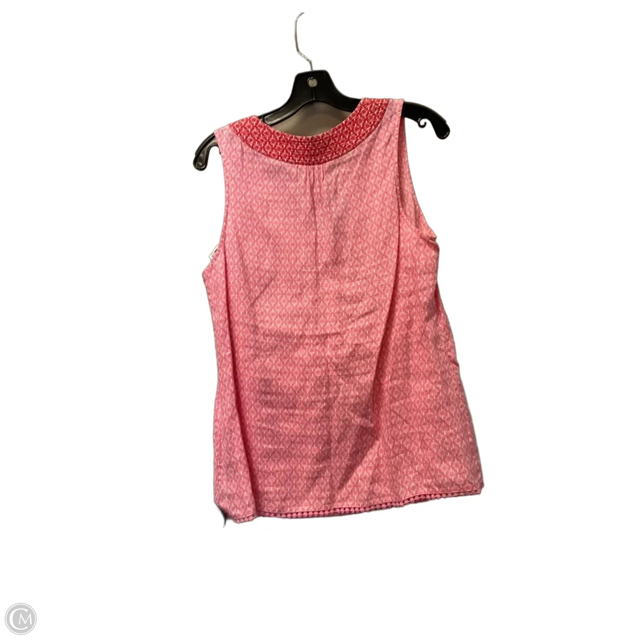 Top Sleeveless By Boden In Pink, Size: L