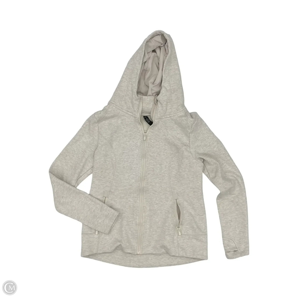 Sweatshirt Hoodie By 90 Degrees By Reflex In Tan, Size: M