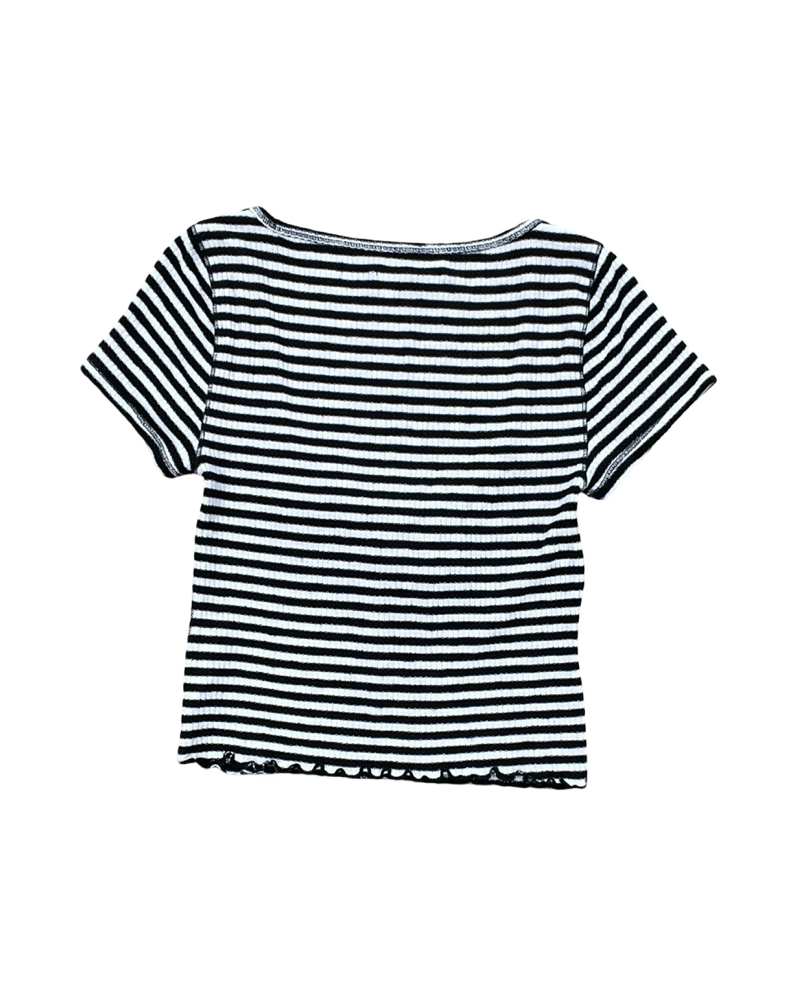 Top Ss By Abercrombie And Fitch In Black & White, Size:M