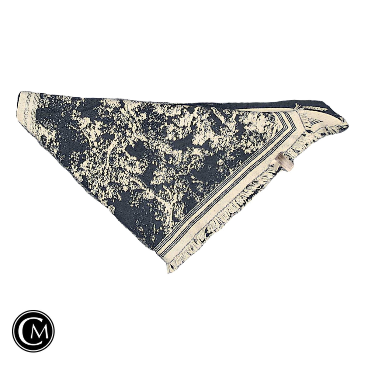 Scarf Winter By Pilcro In Blue & Cream