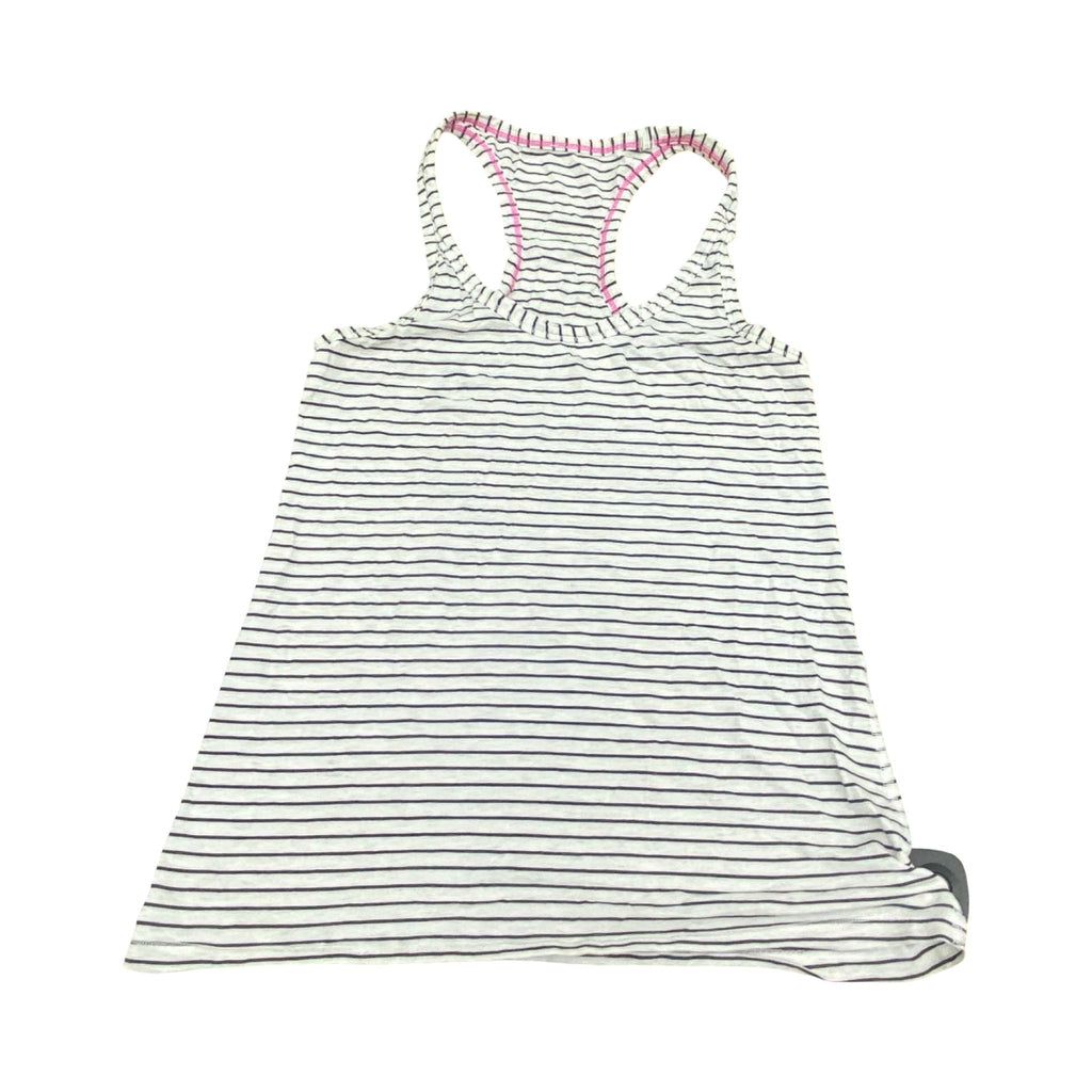Athletic Tank Top By Lululemon In Striped Pattern, Size:S
