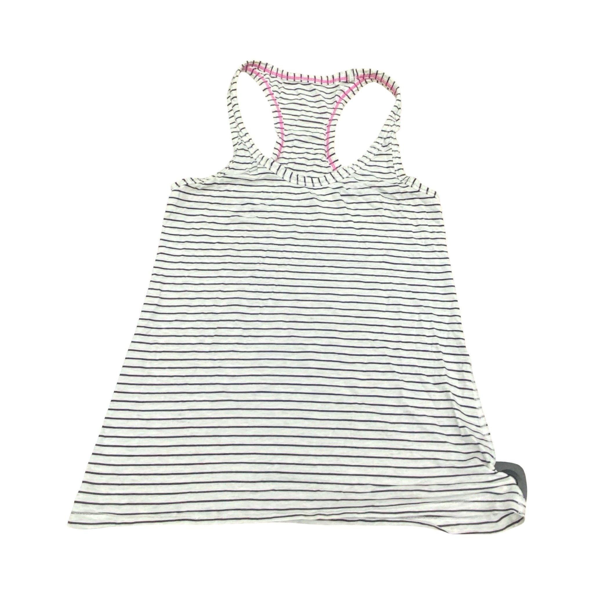 Athletic Tank Top By Lululemon In Striped Pattern, Size:S