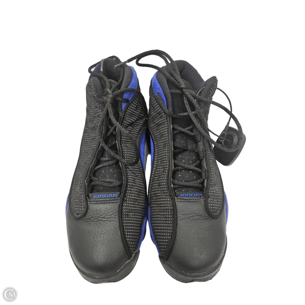 Shoes Sneakers By Nike In Black & Blue, Size: 8.5