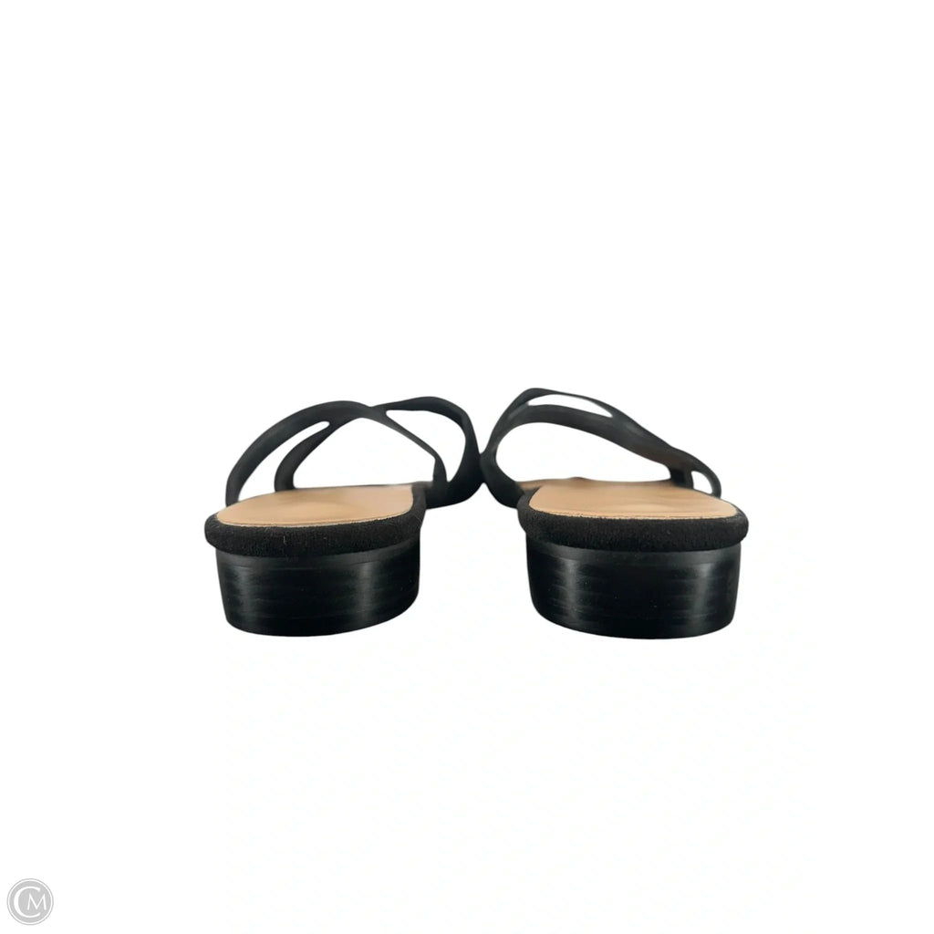 Shoes Flats By Clothes Mentor In Black, Size: 8.5
