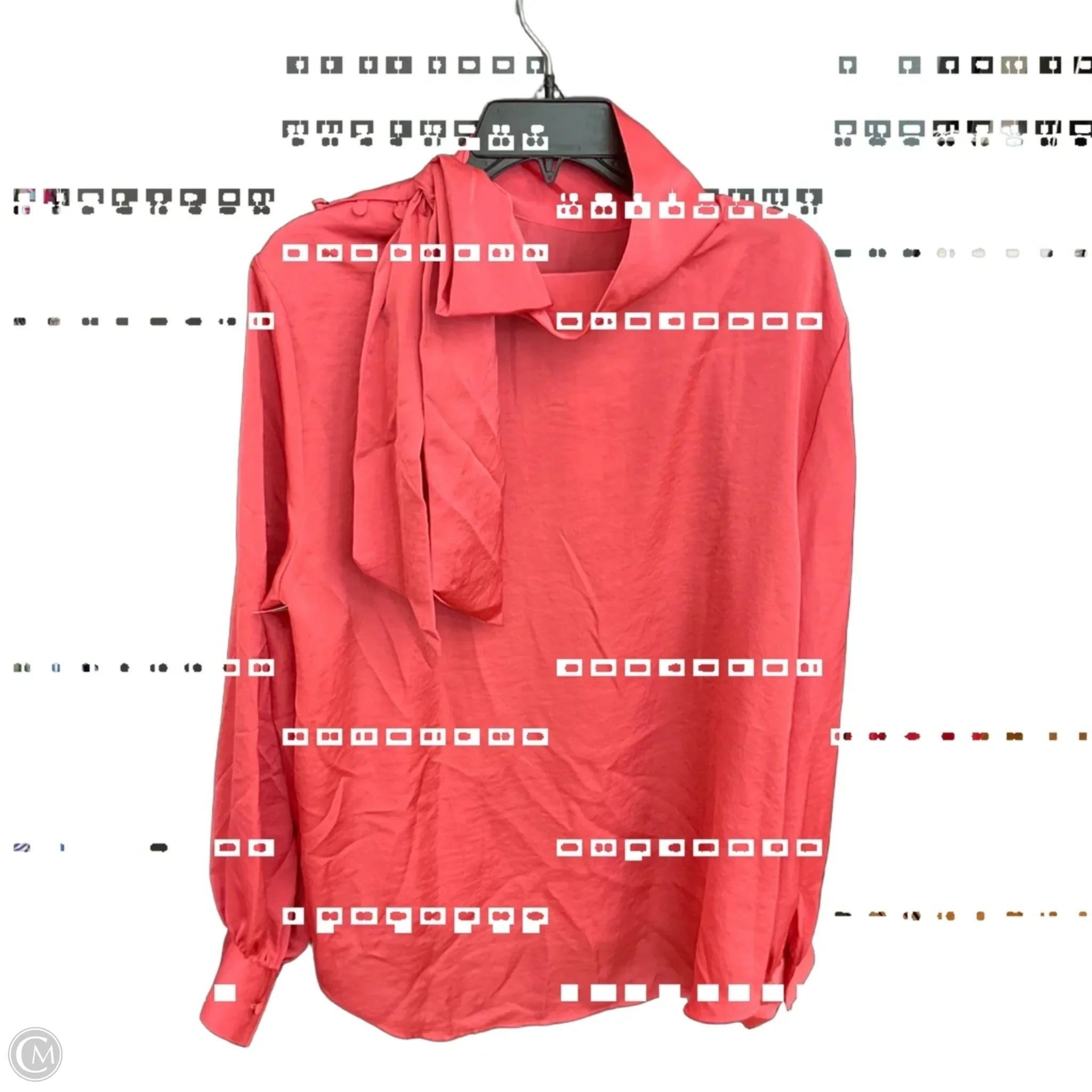 Top Long Sleeve By Ann Taylor In Pink, Size: Xl