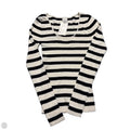 Top Long Sleeve By A New Day In Striped Pattern, Size: Xs