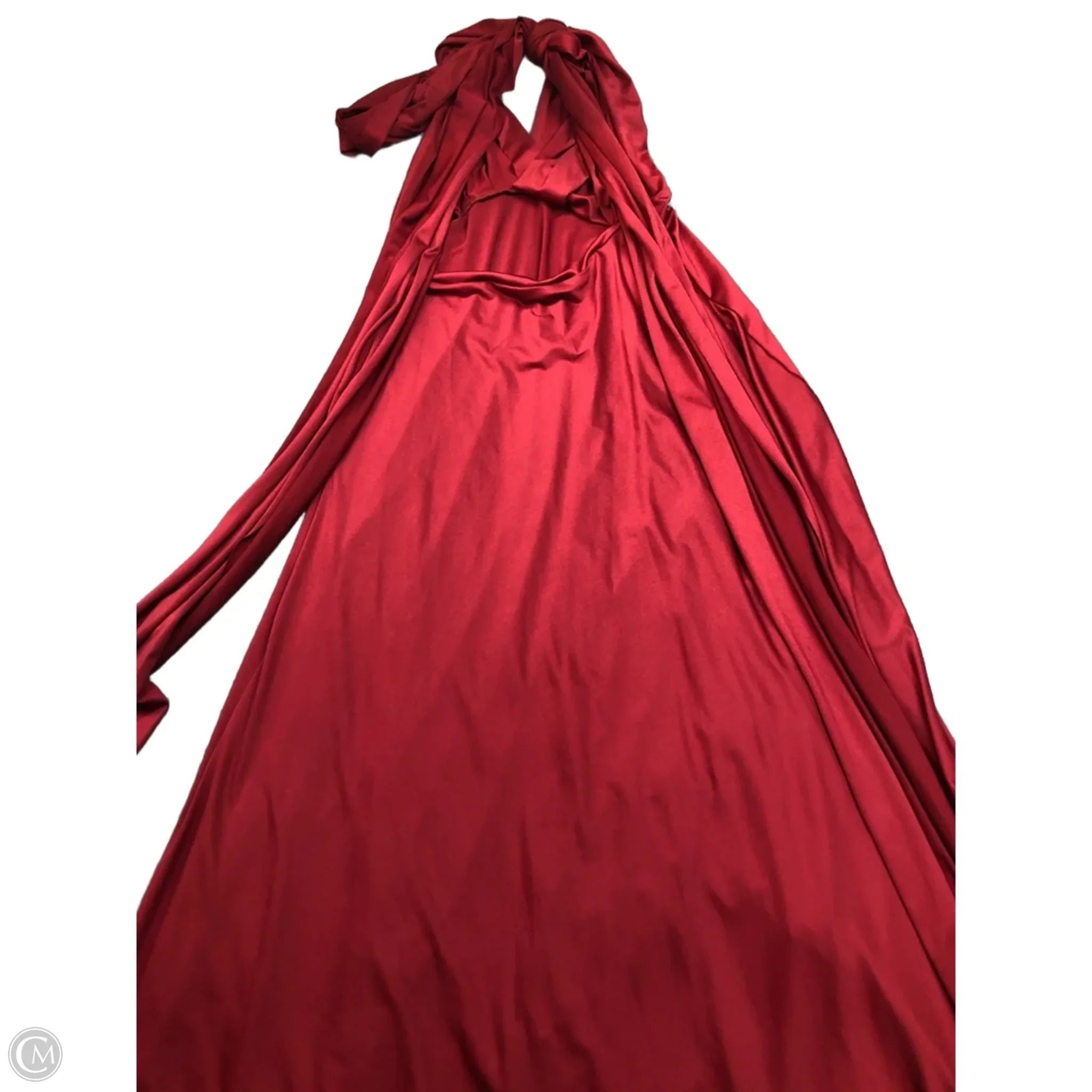 Dress Party Long By Clothes Mentor In Red, Size: Osfm