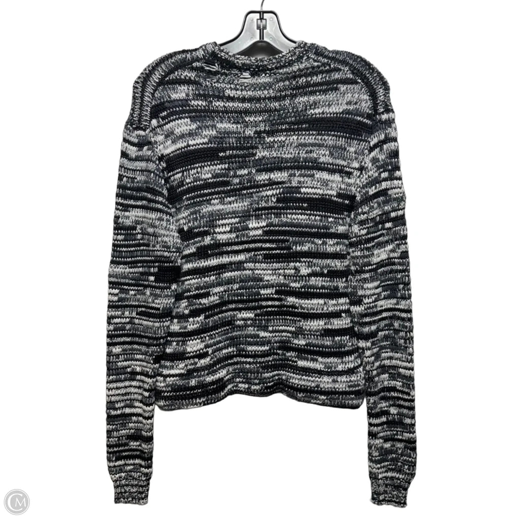 Sweater By John Varvatos In Black & White, Size: M