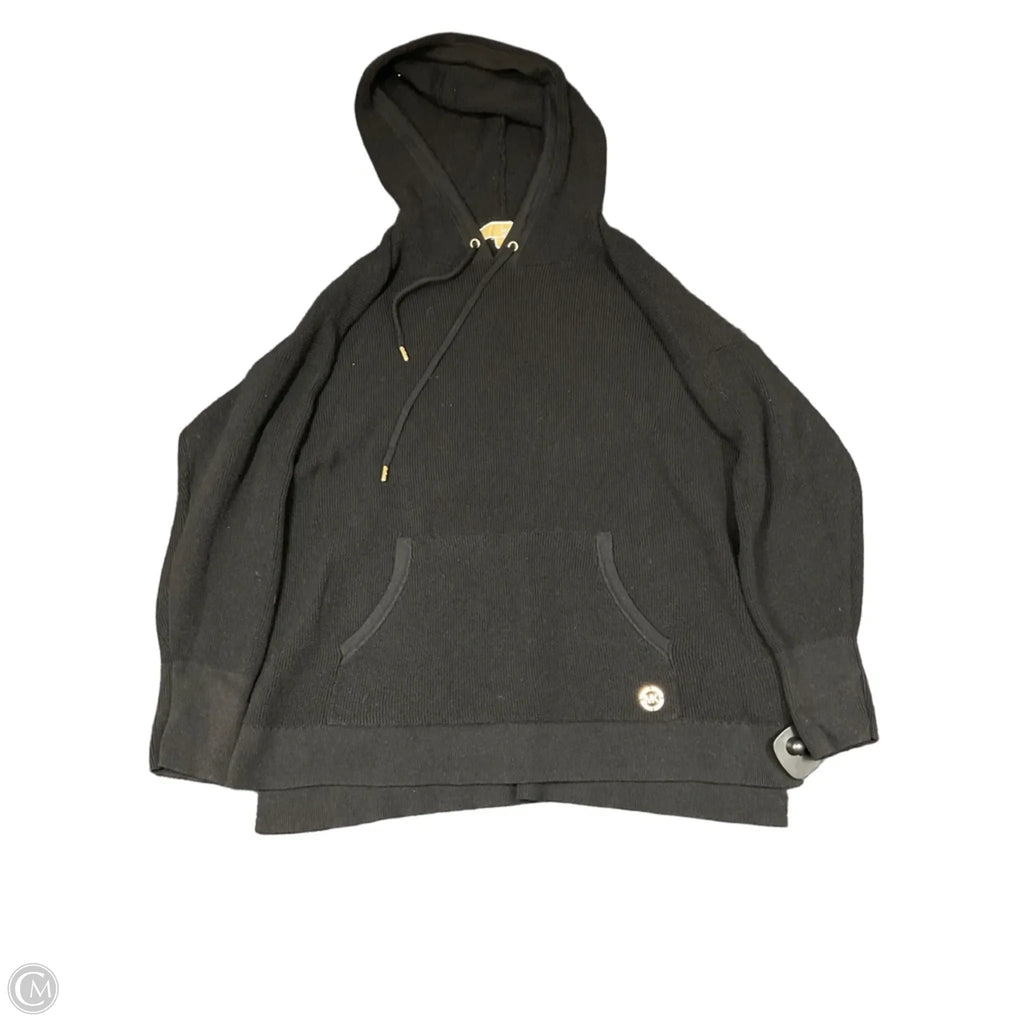 Sweatshirt Hoodie By Michael By Michael Kors In Black, Size: 1x