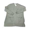 Cardigan By Matty M In Green, Size:Xl