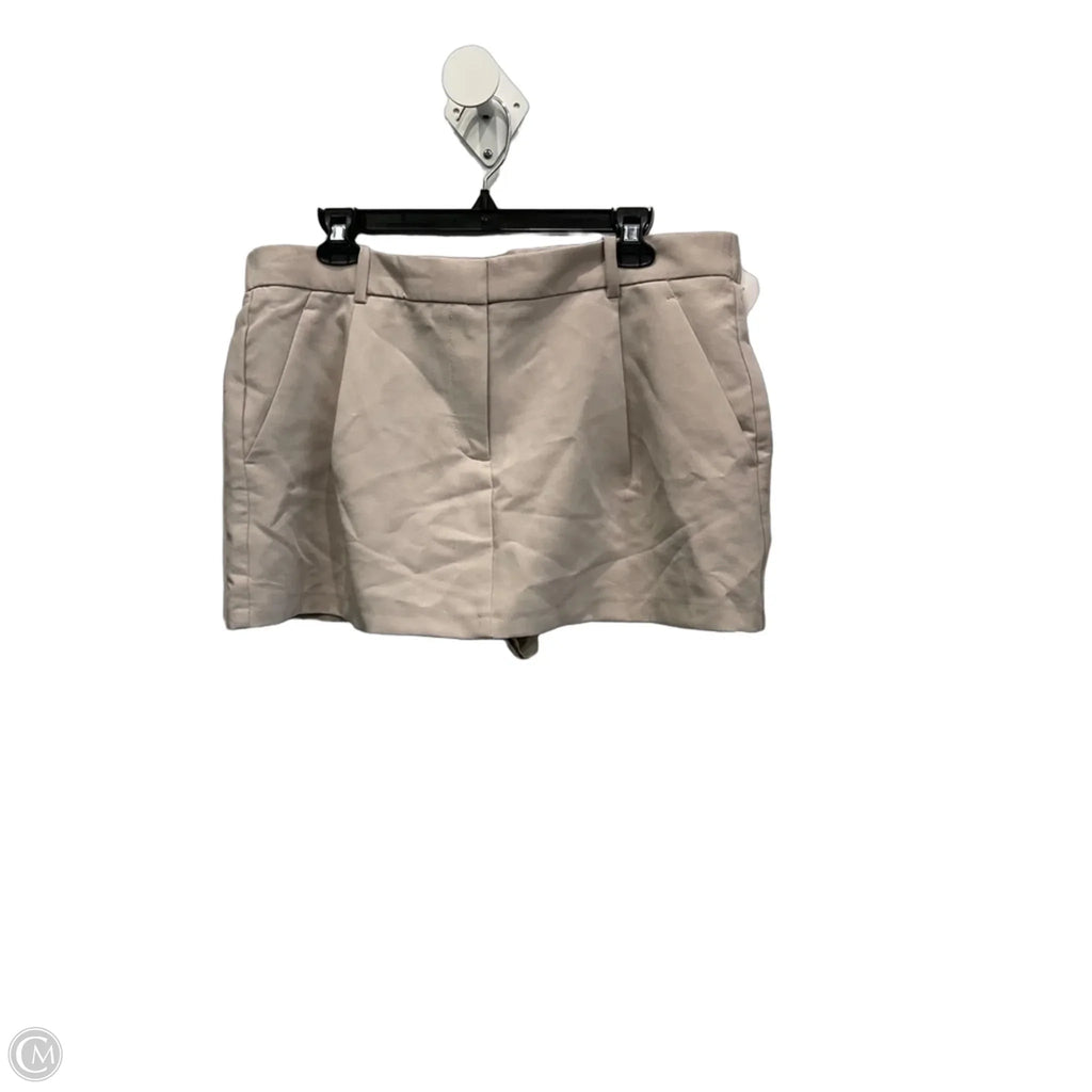 Shorts By Abercrombie And Fitch In Tan, Size: 12